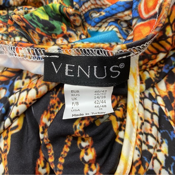 Venus Boho Colorful Hi-low Backless Dress - Picture 6 of 7